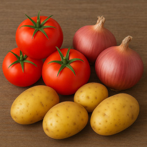 Daily Fresh Vegetables (Tomato, Onion, Potato, etc.)