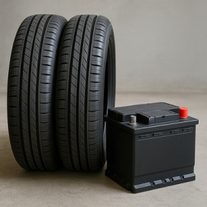 Tyres, Batteries