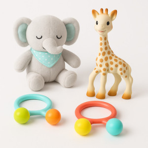 0–2 Years – Soft Toys, Rattles, Teethers
