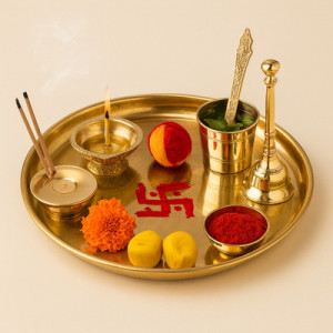 Pooja Thali & Diyas