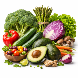 Exotic Vegetables (Broccoli, Zucchini, Lettuce – if applicable)