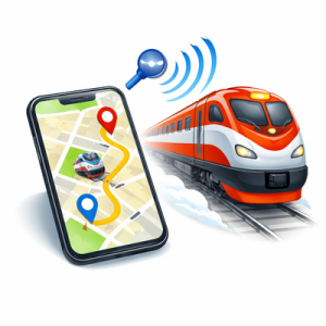Live Train Tracking for Meal Delivery